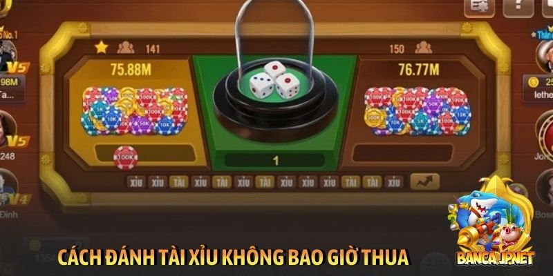 Cách đánh tài xỉu không bao giờ thua