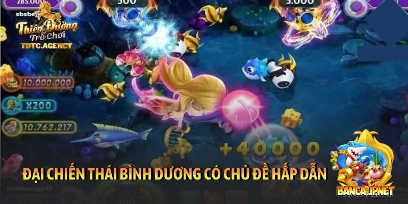 Đại chiến Thái Bình Dương có chủ đề hấp dẫn