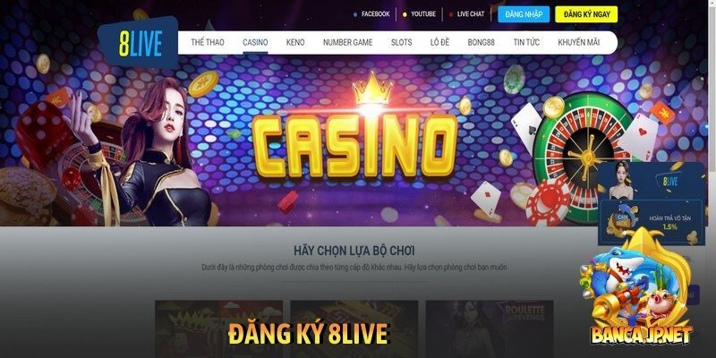 Đăng ký 8Live