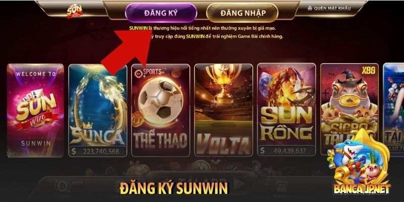Đăng ký Sunwin