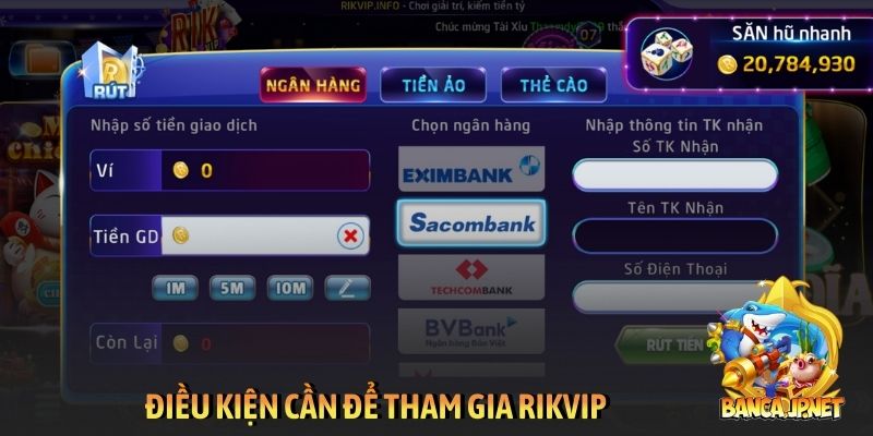 Đăng ký Rikvip - Thiên đường game đổi thưởng xanh chín nhất 6 Điều kiện cần để tham gia Rikvip
