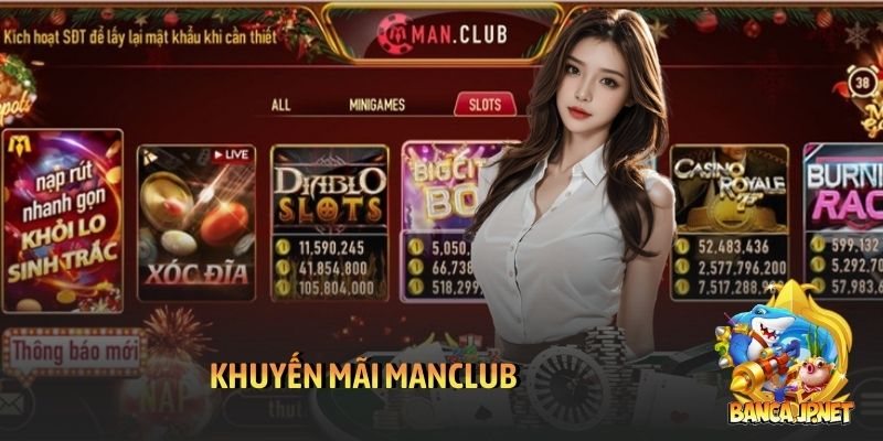 Khuyến mãi Manclub