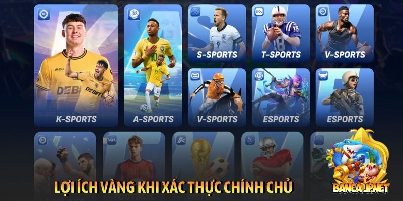Lợi ích vàng khi xác thực chính chủ