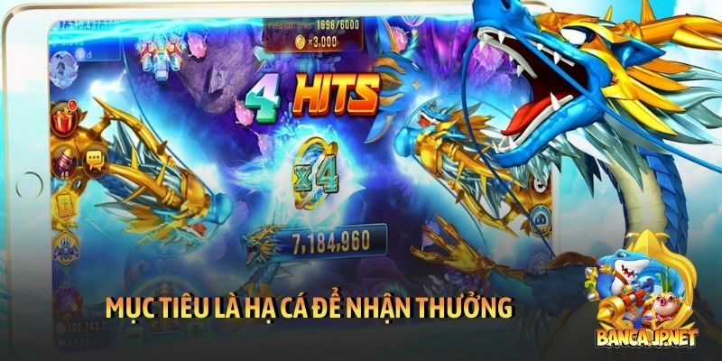 Mục tiêu là hạ cá để nhận thưởng