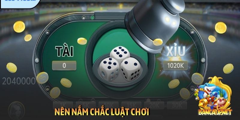 Cách đánh tài xỉu không bao giờ thua mới nhất 2026 4 Nên nắm chắc luật chơi