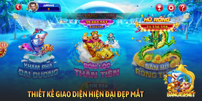 Thiết kế giao diện hiện đại đẹp mắt